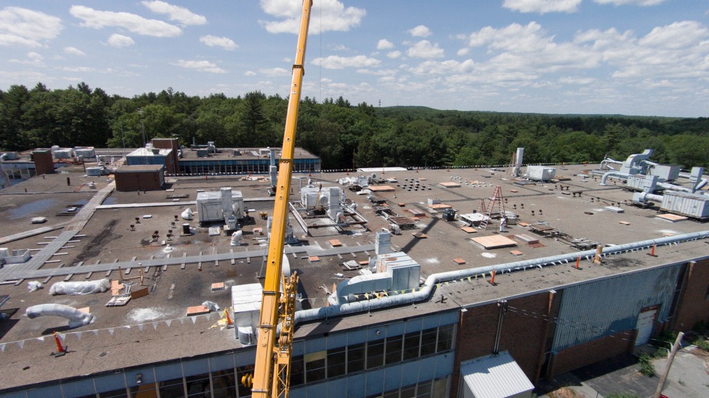 Building C Rooftop Removal, 16 JUN 2015